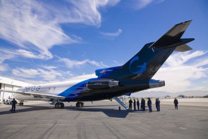 Zero G Training flight boarding