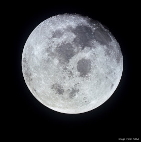 Moon on approach.